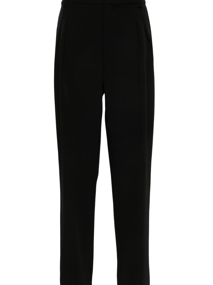 trousers Versace pleated Women wide-leg Jeans Couture 0819
